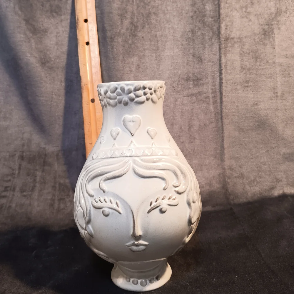 Jonathan Adler Utopia King And Queen Ceramic Vase
